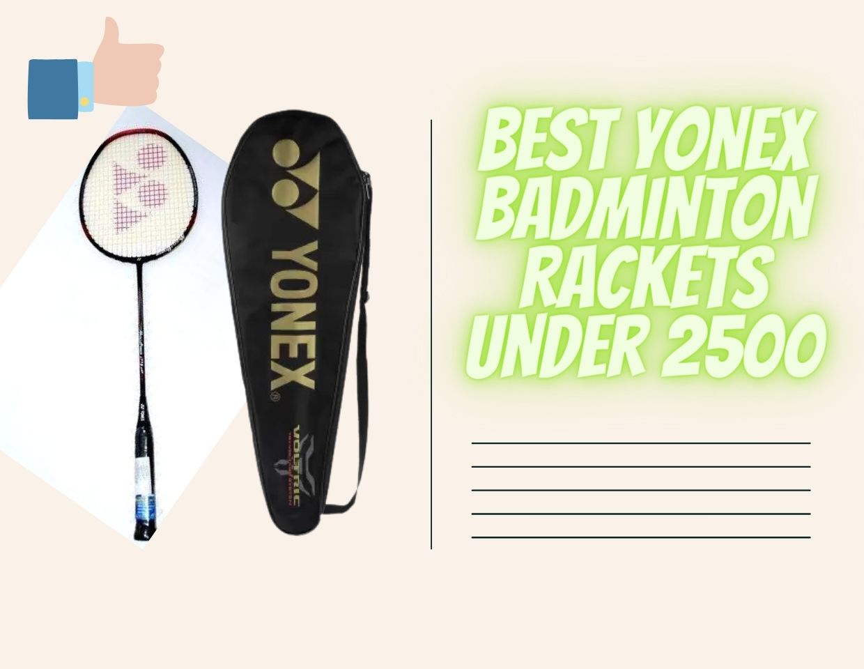 15 Best Badminton Rackets under 3000 in India 2022